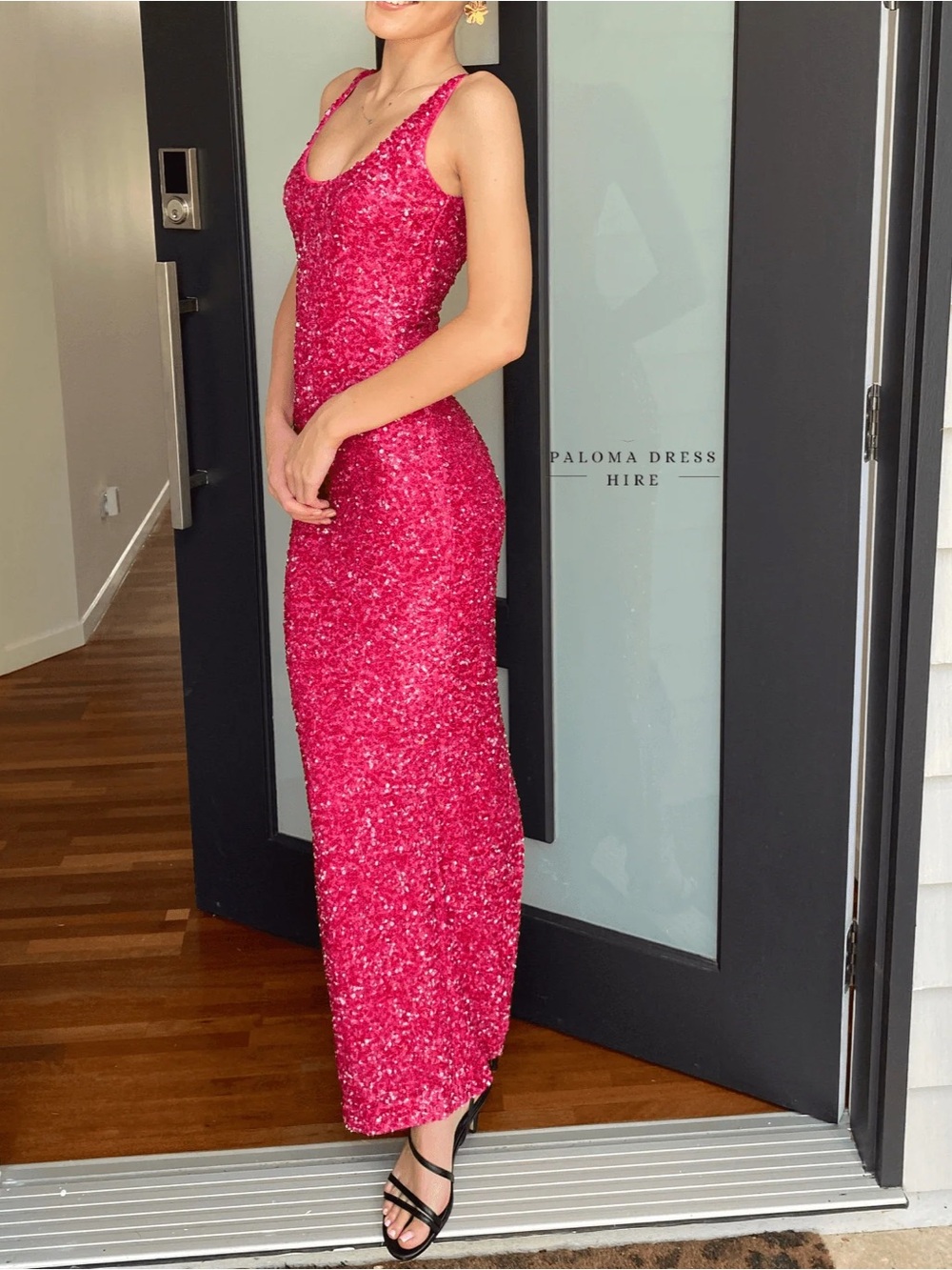 NWT NBD Janhvi RevolveSequin Maxi Dress bodycon cocktail sz XXS-XS $278 Sold Out